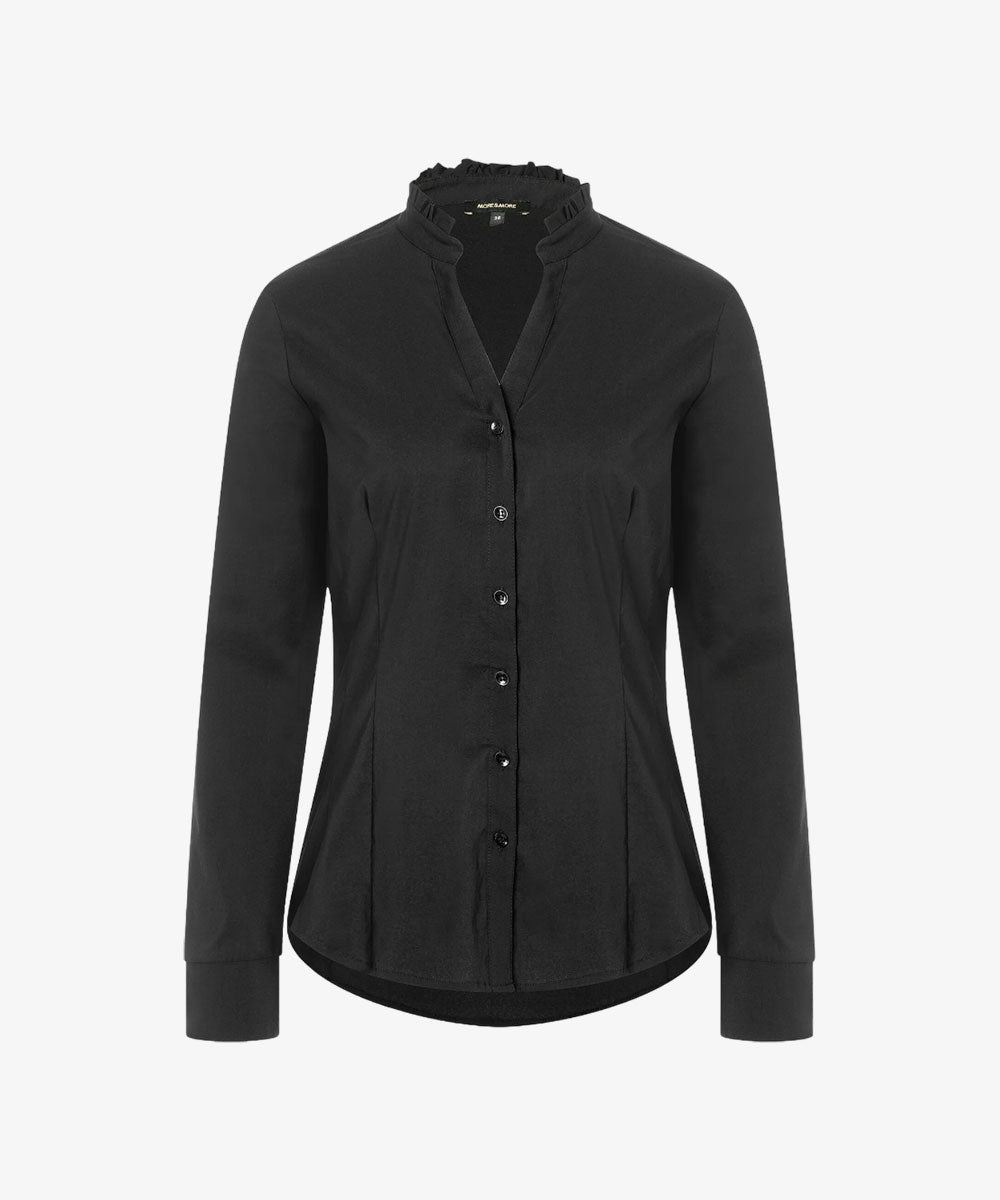 Burberry Brit Light Blue Novacheck Detail Cotton Shirt
