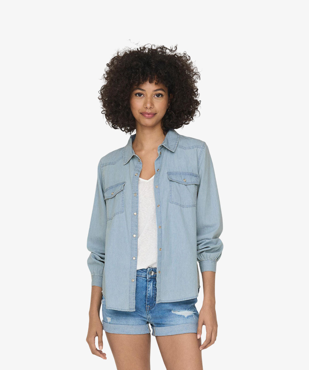 LookbookStore Women's Distressed Jeans Ripped Denim Shorts, Sodalite Blue