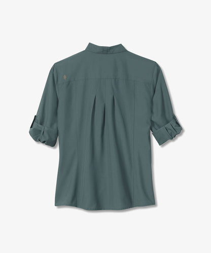 Buy Latest Women's Buttoned Shirt with Spread Collar
