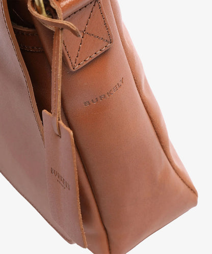 The Venture Leather Messenger Bag Compact and Lightweight