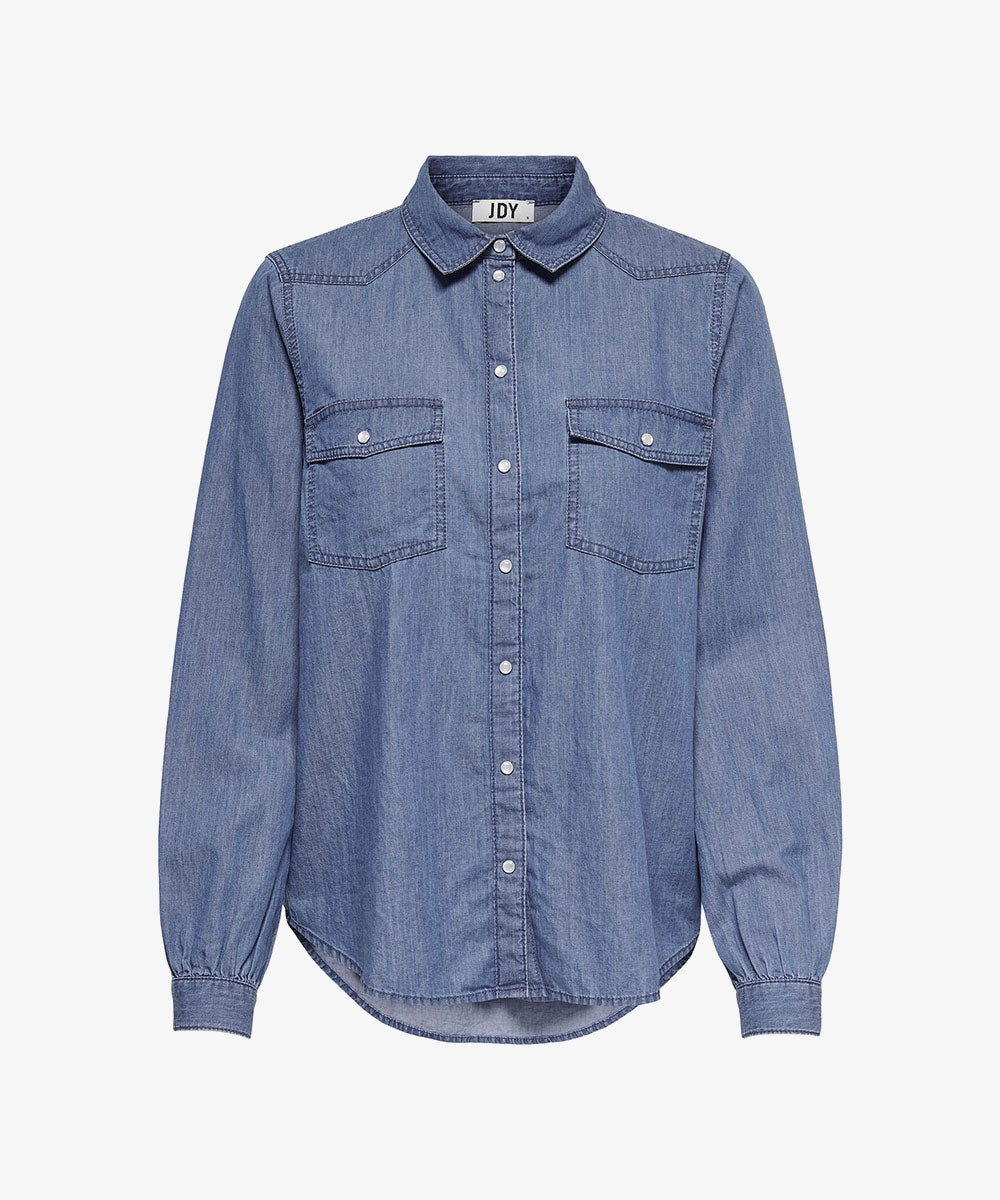 Buy Slim Fit Denim Shirt - Long Full Sleeve